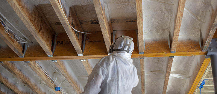 Wall Spray Foam Insulation