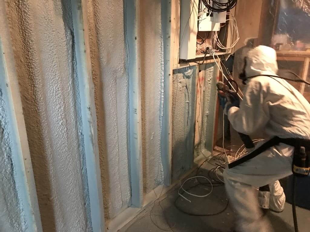 Basement Walls Spray Foam Insulation